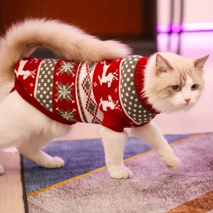 Holiday Pet Sweaters – Cozy, Festive Style for Your Furry Little Star